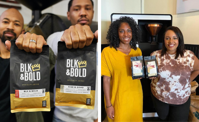 Black Owned Coffee Brands: Blk & Bold, Sip & Sonder