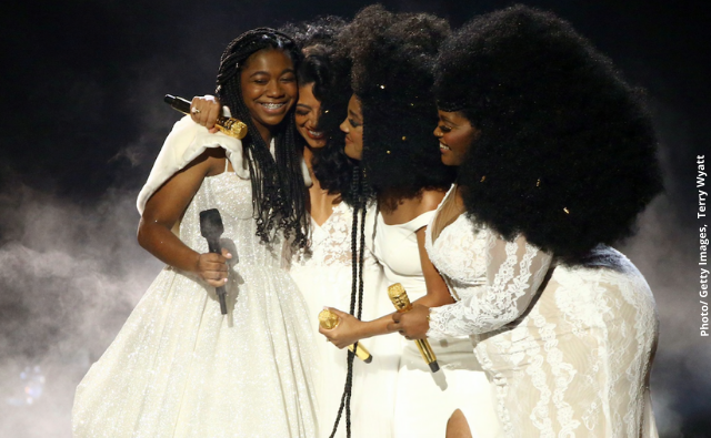 Guyton performance of Love My Hair at the Country Music Awards