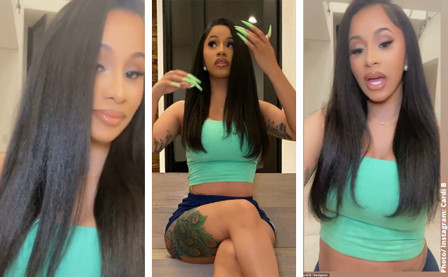 Cardi B Natural Hair Growth Regimen