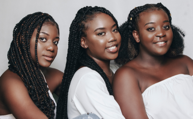 natural hairstyles for holiday parties