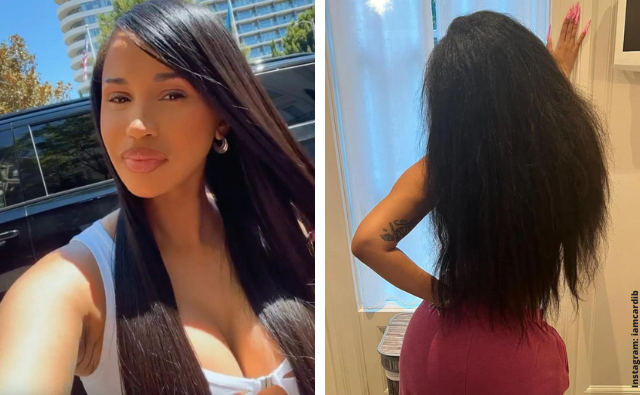 Cardi B Hair Growth Results