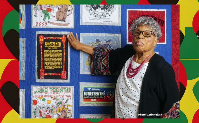 Opal Lee Juneteenth Image/ Zerb Mellish