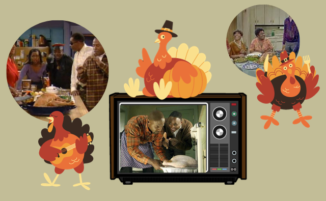 collage of Black sitcom shows