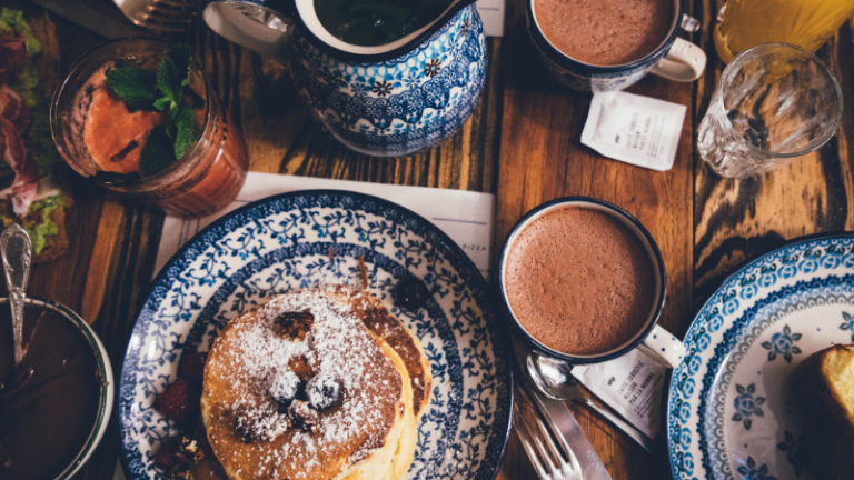 photo of brunch table
