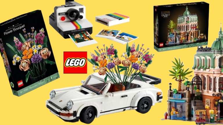 Collage of lego sets