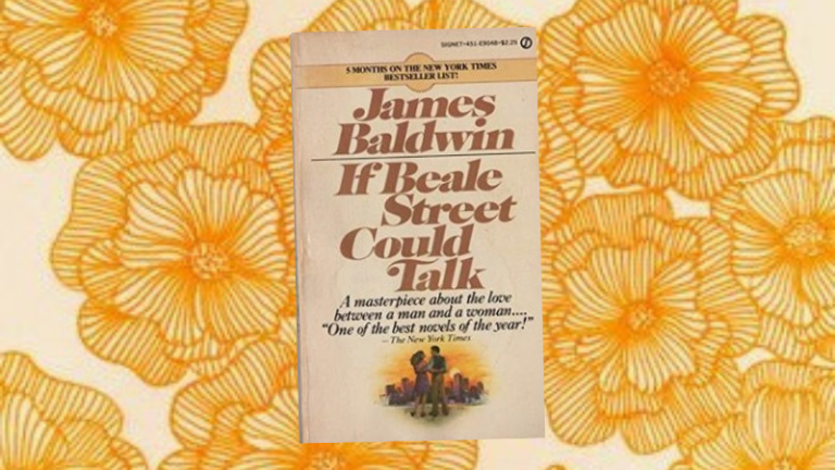 book cover of James Baldwin's "If Beale Street Could Talk"